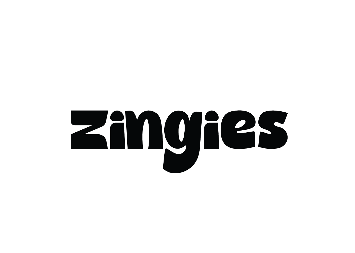 Zingies logo - Small Fruit. Big Energy.
